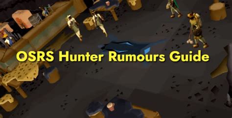 osrs guild hunter teco|OSRS Hunter Rumours Guide: Rewards & XP Per Hour.